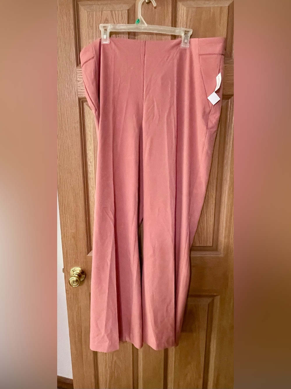 DRESS BARN SECRET AGENT COLLECTION WIDE  LEG PULL ON PANTS -SIZE 14 NWT